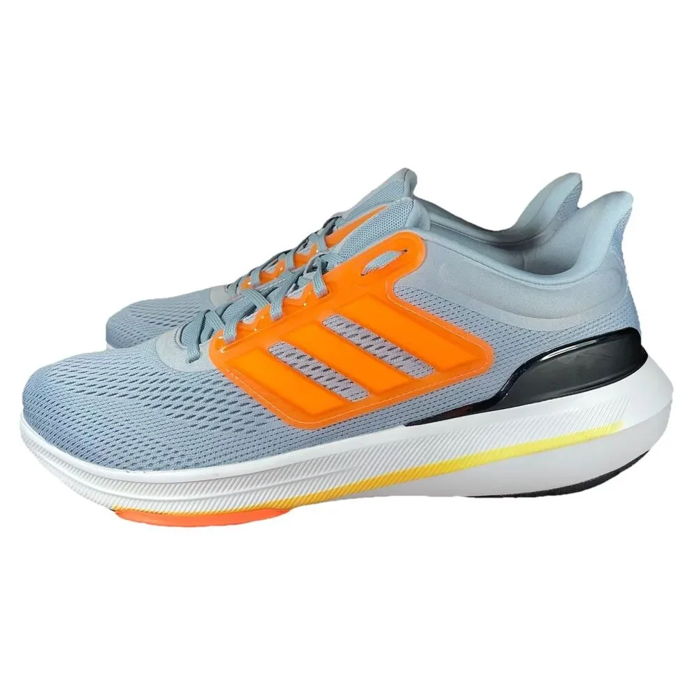 Adidas Ultra Bounce Men’s Running Shoes Grey Orange Size 11.5 Cushioned